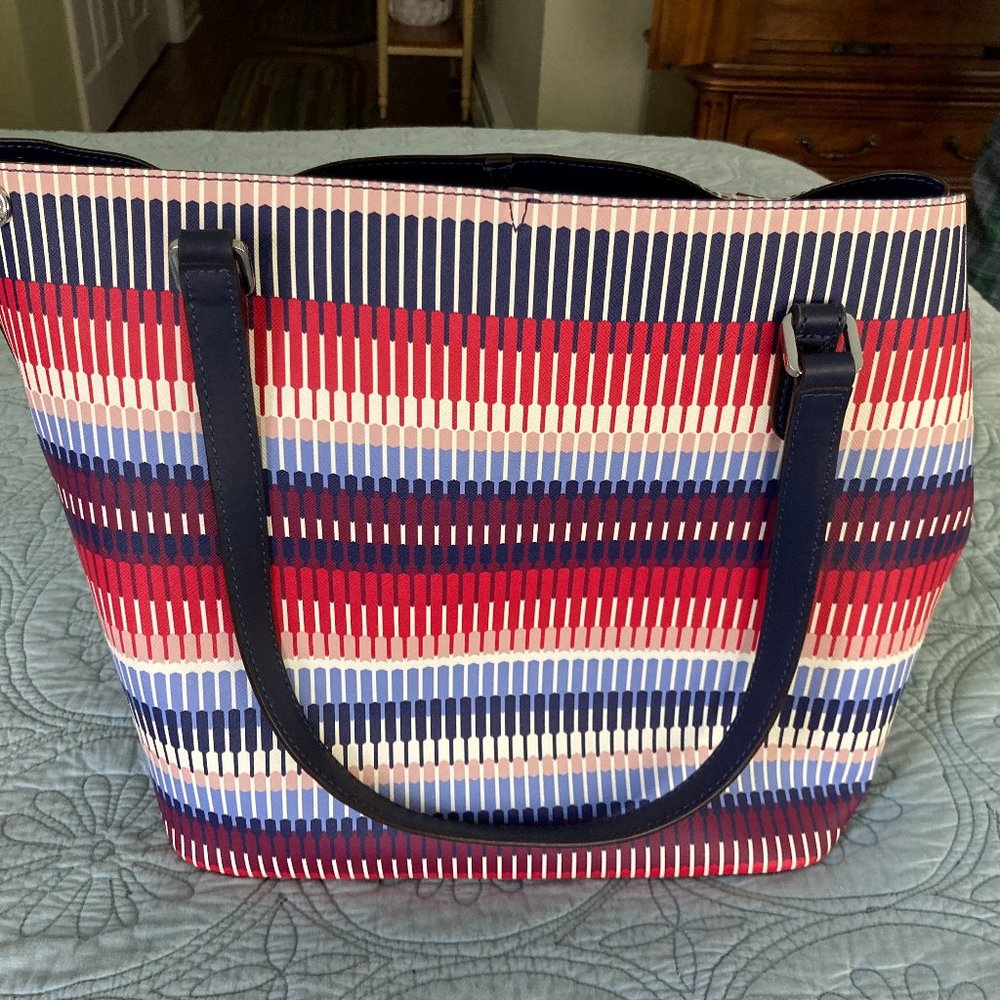 Lauren Ralph Lauren Vinyl Tote Bag